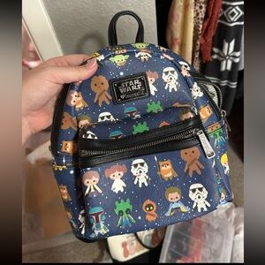 Loungefly Star Wars Backpack - Navy Blue